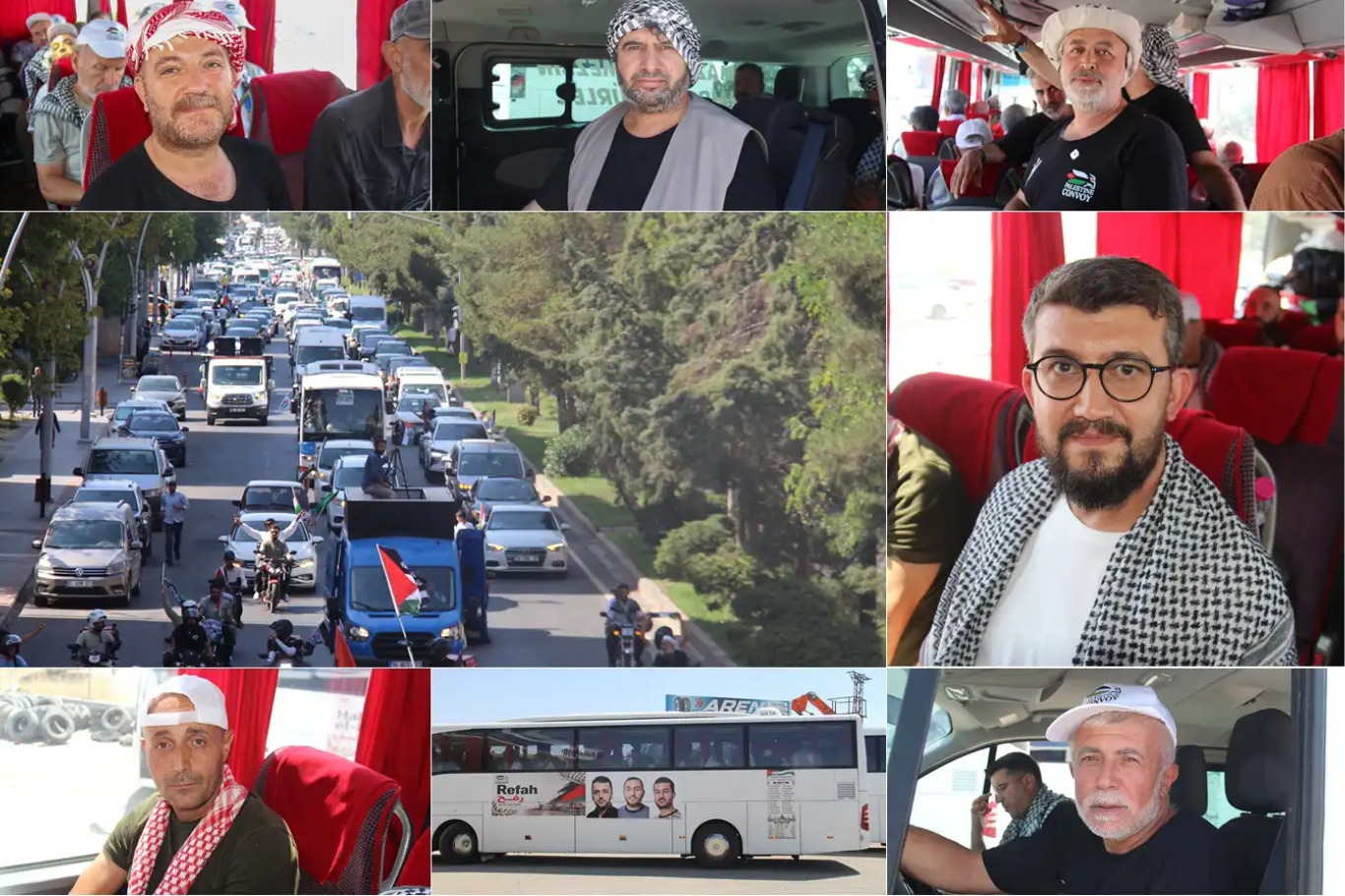 الناشطون في قافلة فلسطين يوجهون نداءً للعالم من أجل غزة: استيقظوا وتحركوا