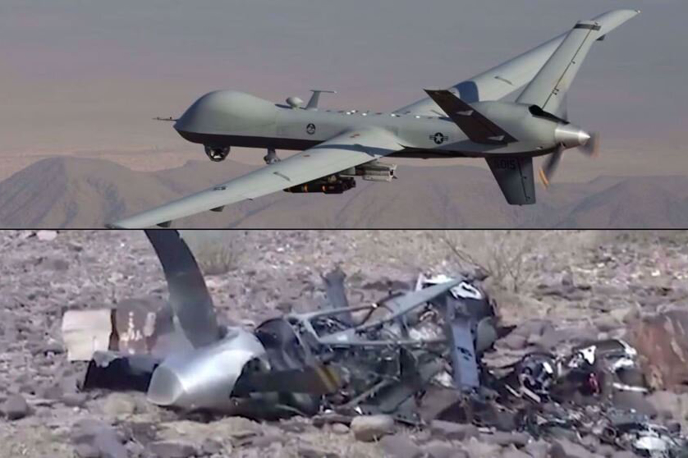 ئێران فڕۆکەیەکی بێفڕۆکەوانی ئەمریکی لە گەرووی هورمز خستە خوارەوە