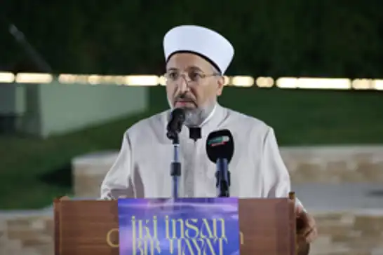 Diyanet İşleri Başkanı Arpaguş: 300 çiftin yuva kurmasına destek olduk