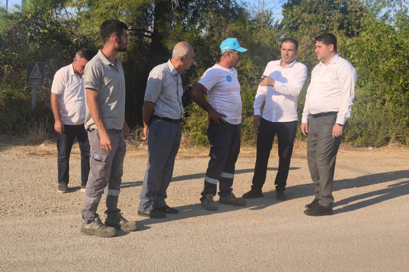 HÜDA PAR heyeti yangın bölgesinde incelemelerde bulundu