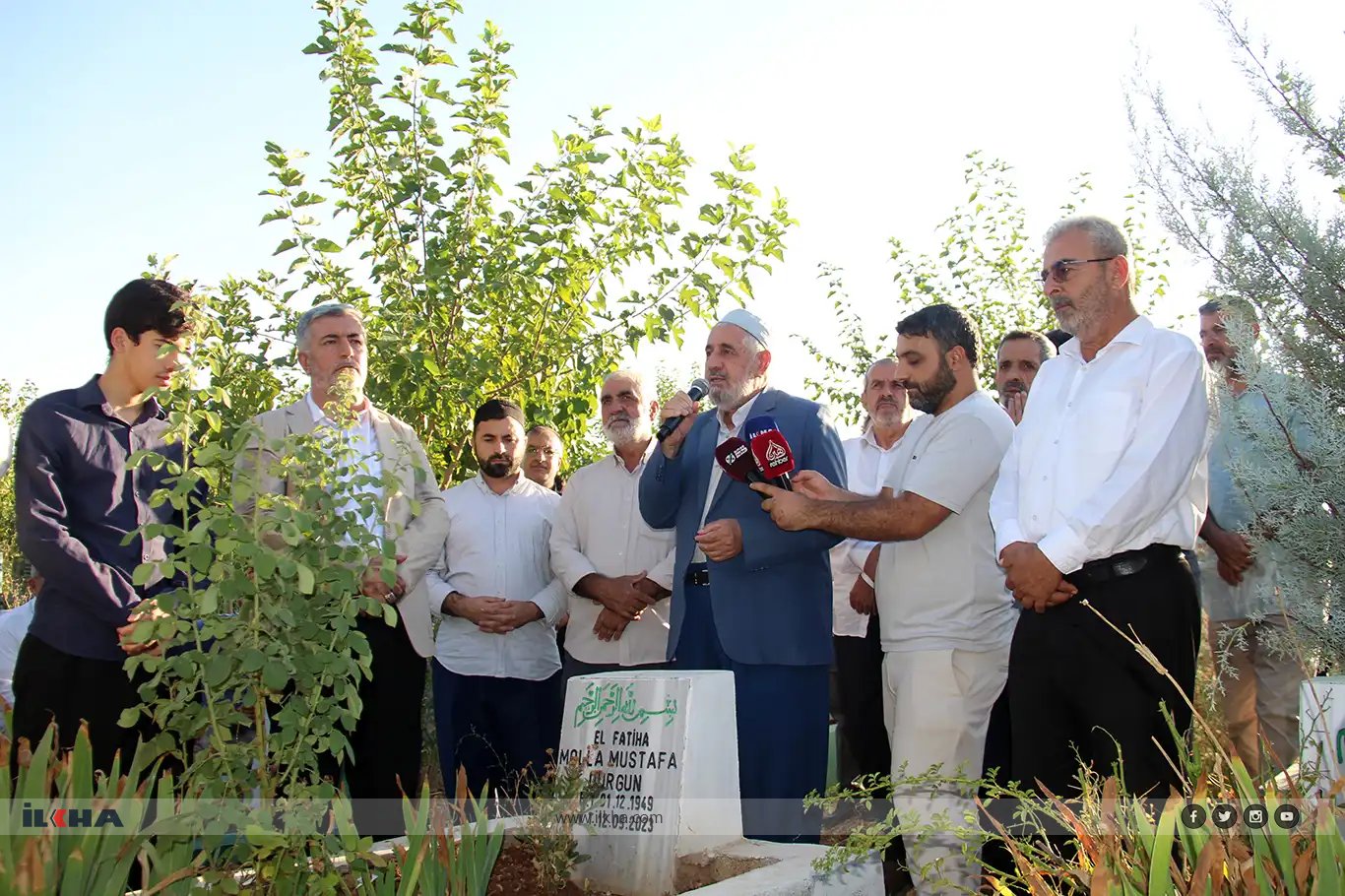 Mele Mustafa Durgun di 3yemîn salvegera wefata xwe de li ser gora xwe hate bîranîn