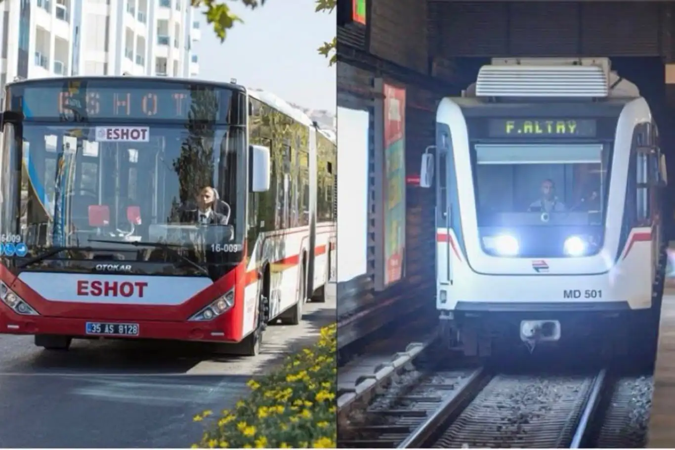 İzmir’de toplu ulaşımda kış tarifesi 14 Eylül’de başlıyor