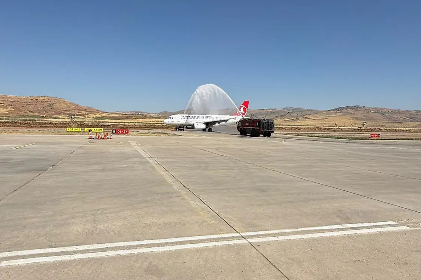 Siirt Havalimanı'nda uçuşlar yeniden başladı