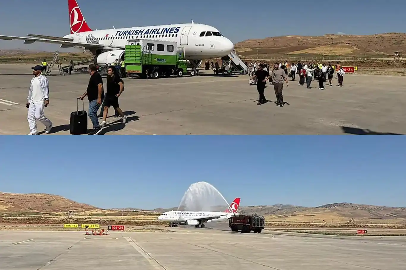 Siirt Havalimanı'nda uçuşlar yeniden başladı