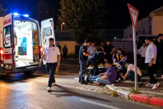 Malatya'da transit minibüs ağaca çarptı: 2 yaralı