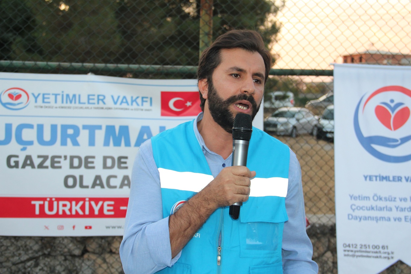 Batman'da çocuklar Gazze için uçurtma uçurdu