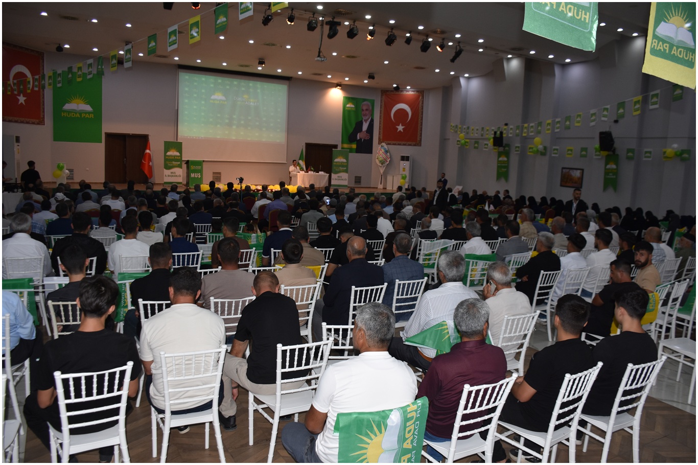HÜDA PAR Muş 5. Olağan İl Kongresi gerçekleştirildi