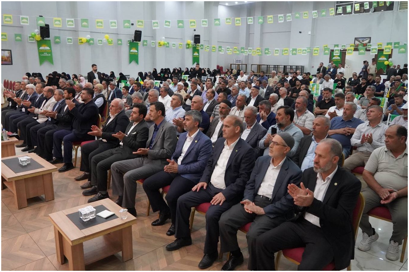 HÜDA PAR Muş 5. Olağan İl Kongresi gerçekleştirildi