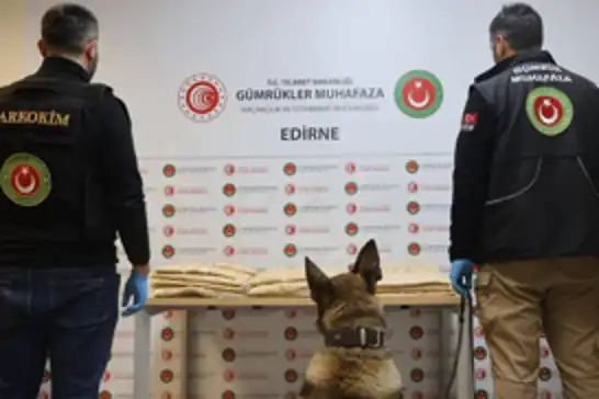 Kapıkule'de 50 kilo 506 gram uyuşturucu ele geçirildi