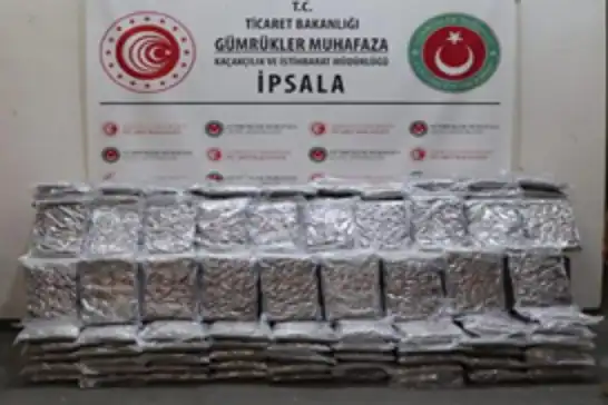 Edirne'deki gümrük kapılarında 174 kilogram uyuşturucu yakalandı