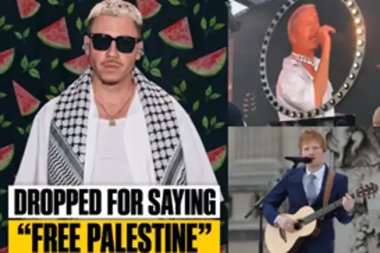 Filistin'e destek mesajı nedeniyle turneden çıkarılan Grammy ödüllü Macklemore’a destek büyüyor