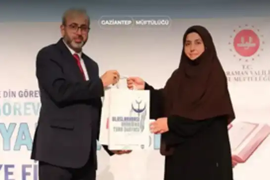 Hafızlık yarışmasında Gaziantep'e Türkiye ikinciliği