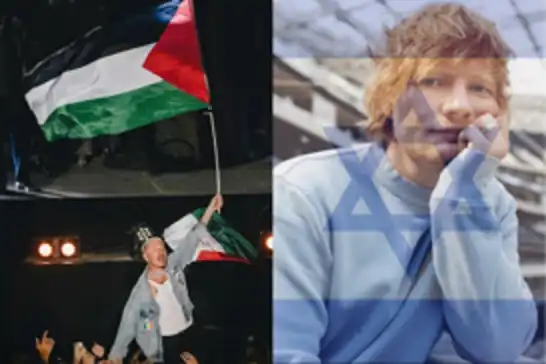 أربعة فنانين ينسحبون من جولة "إد شيران" دعمًا لفلسطين