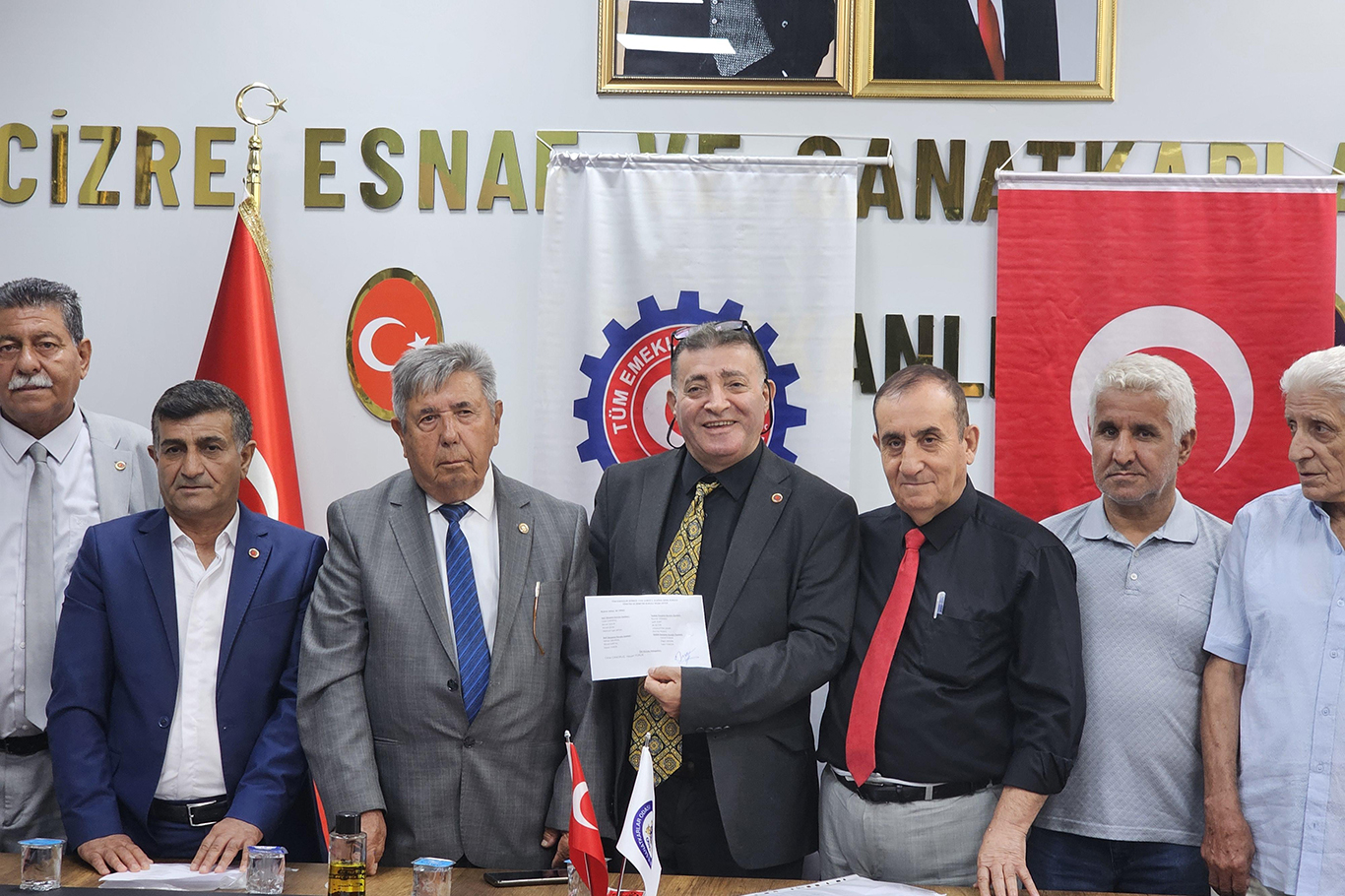 Şırnak’ta Tüm Emekliler Derneği 1. Olağan kongresi gerçekleştirildi