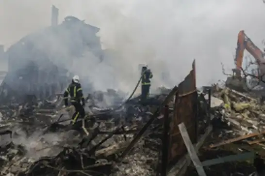 At least 16 injured in Russian attack on Kyiv, officials say