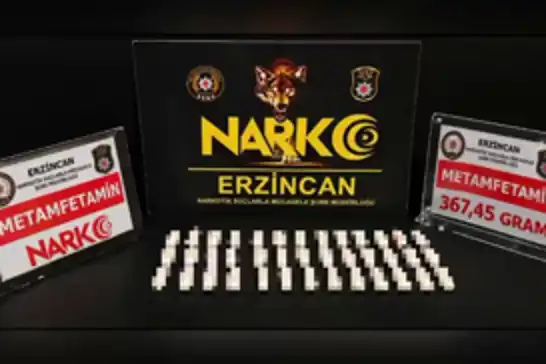 Erzincan'da midesinde uyuşturucu taşıyan şüpheli tutuklandı