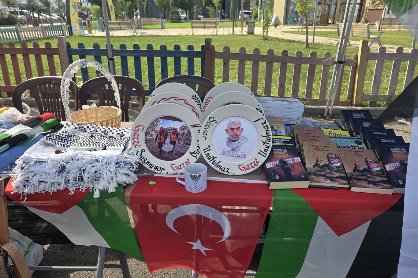 Kahramanmaraş Umut Kervanı Filistinli çocuklar için uçurtma uçurdu