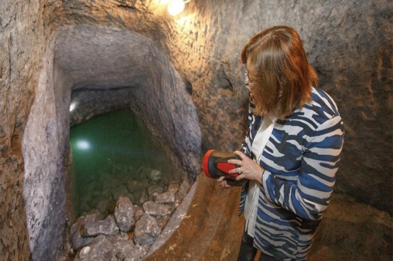 Gaziantep Kalesi'nin 18 metre altında saklı su medeniyeti gün yüzüne çıkıyor