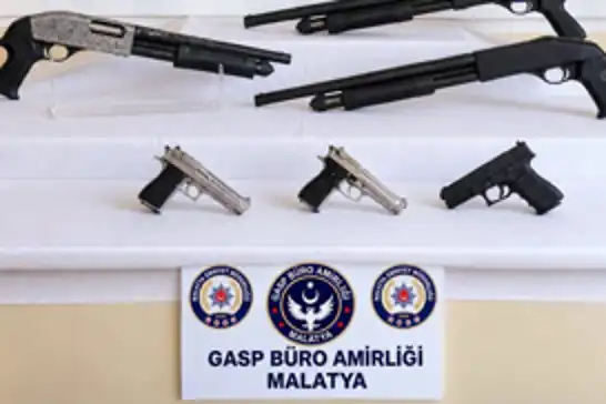 Malatya'da iş yeri kurşunlama olaylarına yönelik operasyonda 5 tutuklama