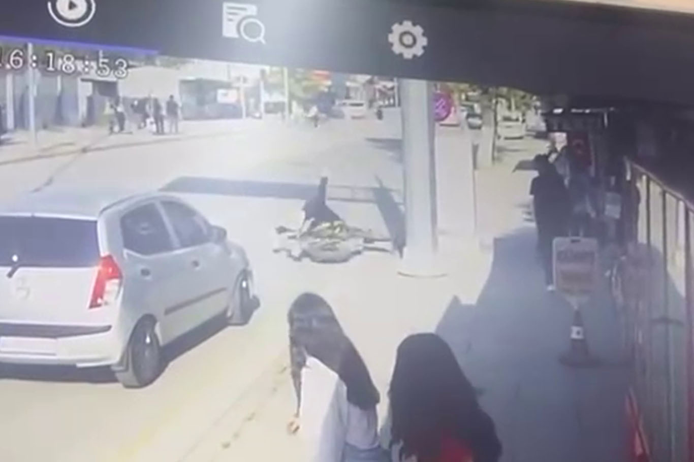 Trafik kuralı ihlali kazaya neden oldu: 1 yaralı