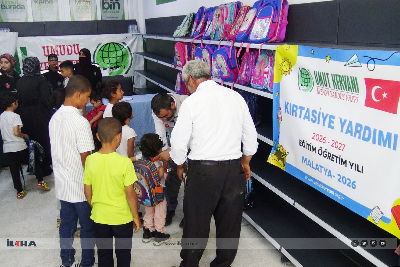 Hope Caravan launches stationery aid campaign for needy students in Malatya