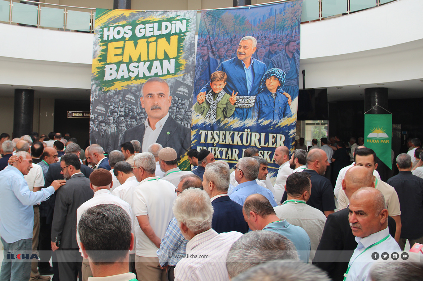 Yapıcıoğlu outlines HÜDA PAR priorities on justice, economy and Kurdish issue  at Batman congress  