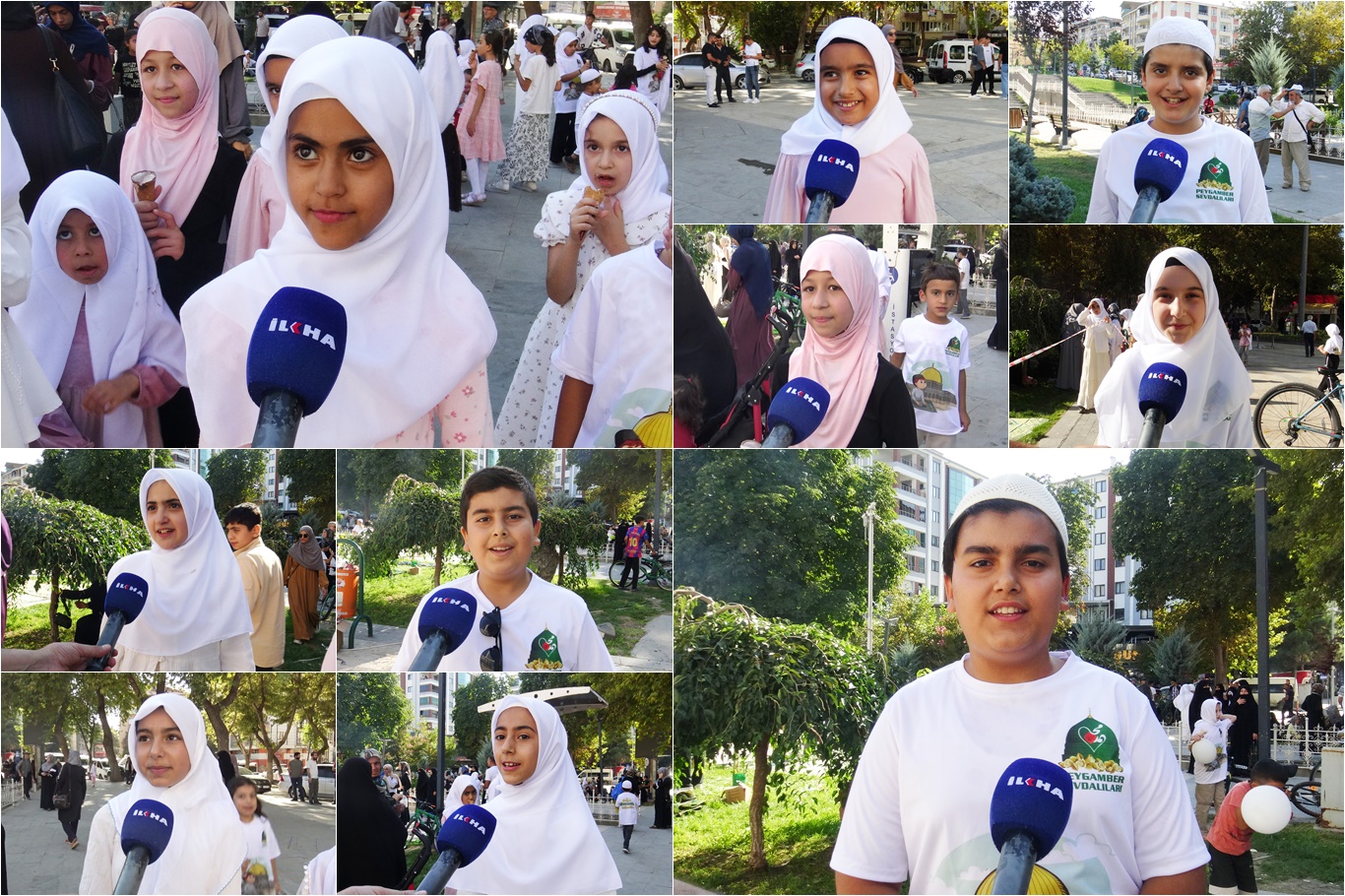 Çocuklar "Hayat Namazla Güzeldir" etkinliğini anlattı