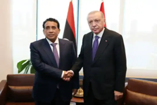 Erdoğan meets Libyan presidential council chairman in New York