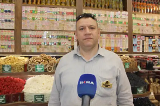 Mardin’de kuru meyve ve kurutmalık ürünler tezgahlarda