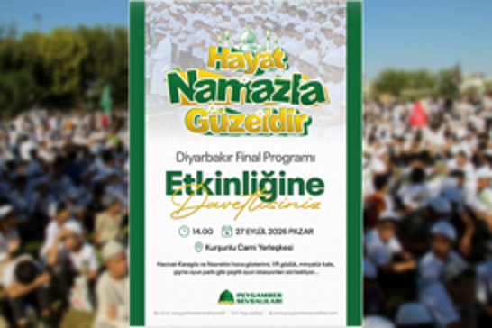 Fînala bernameya "Jiyan bi Nimêjê Xweş e" ew ê dawîya vê hefteyê li Dîyarbekirê were lidarxistin