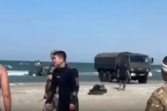 لە کازاخستان ٩ سەرباز لە کاتی مانۆڕێکی سەربازی لە دەریادا خنکان