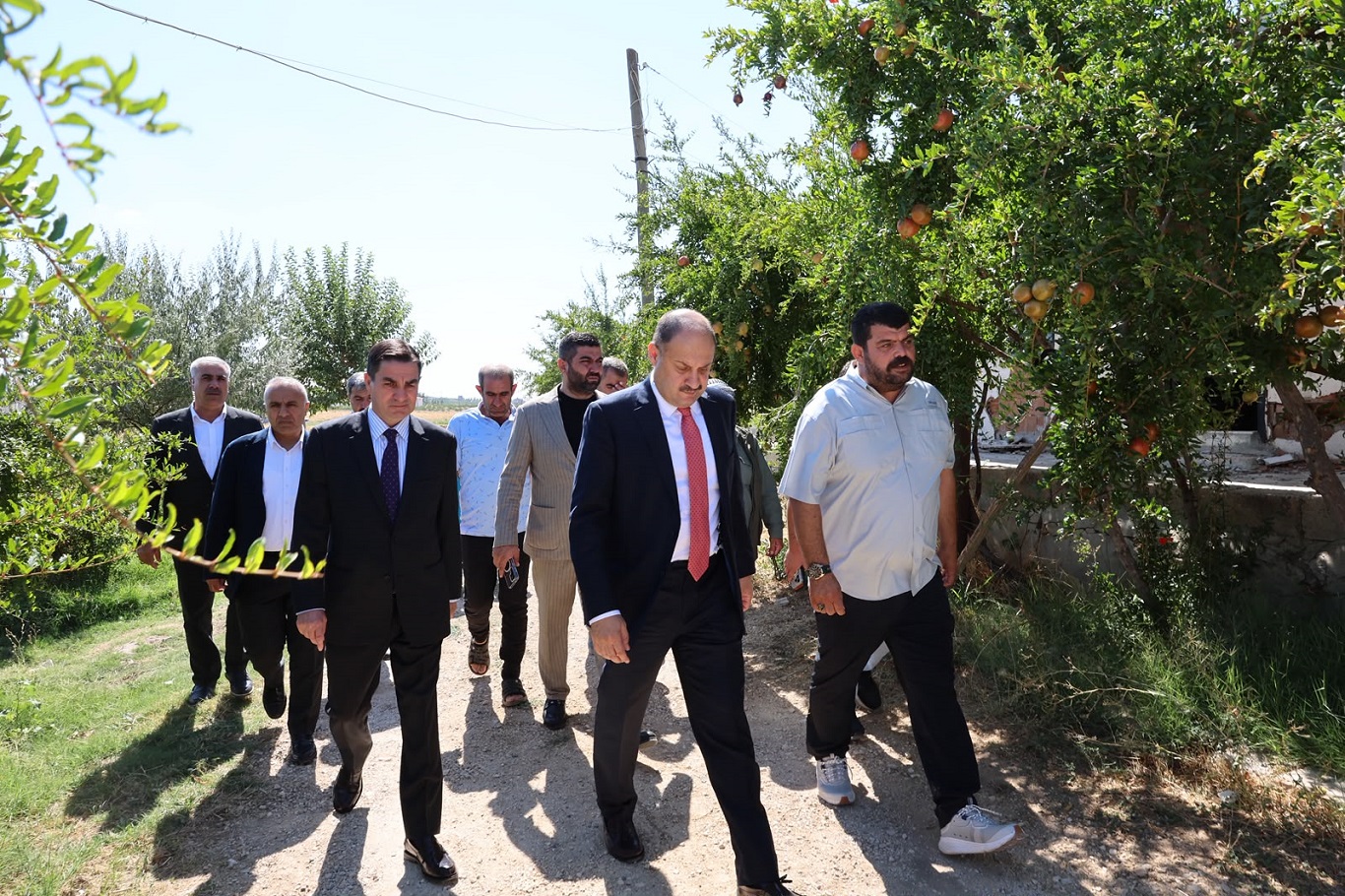 Şanlıurfa'da depremden etkilenen mahallede incelemeler yapıldı
