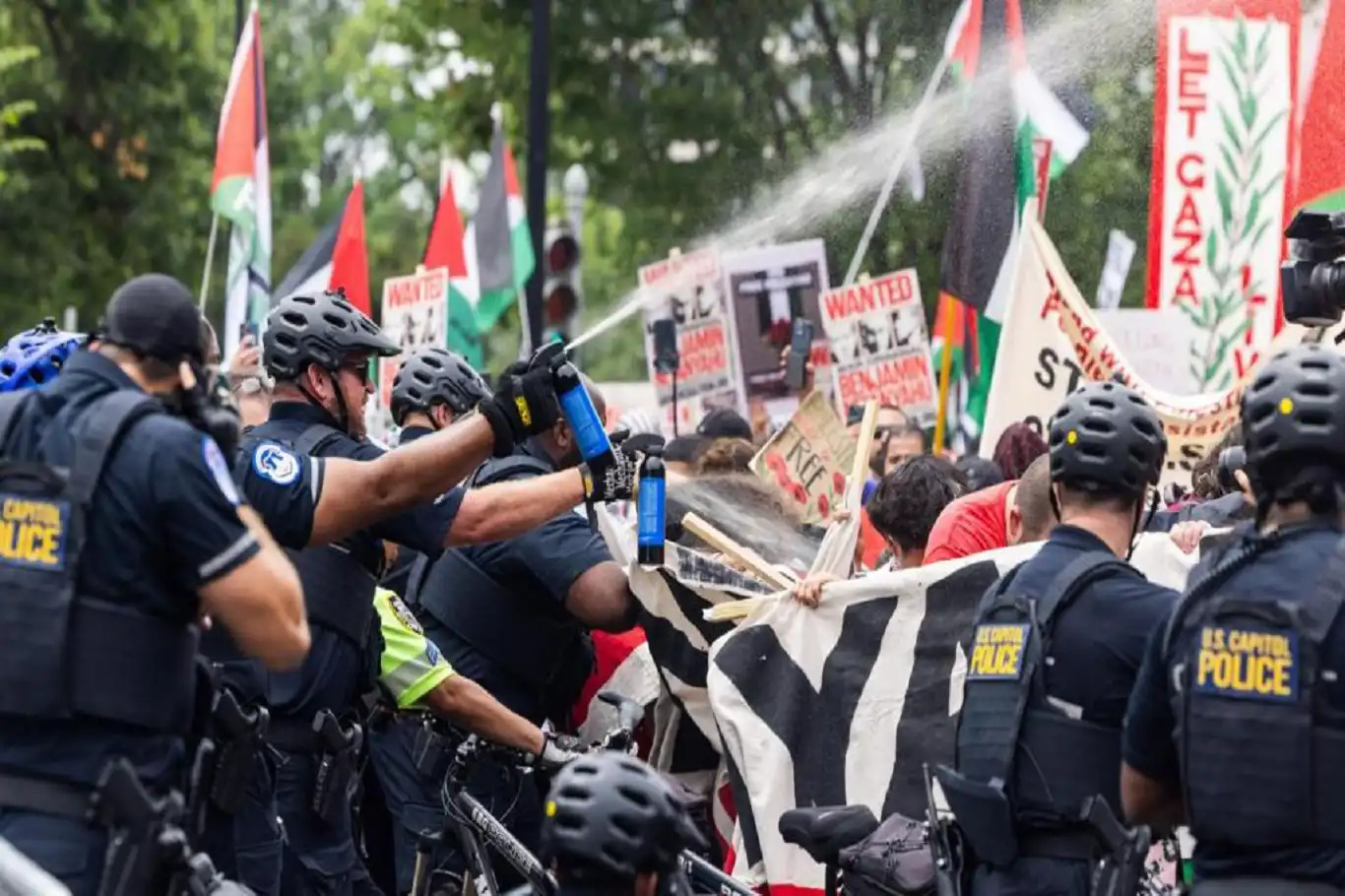 More than 100 arrested in New York protests against Netanyahu’s UN address