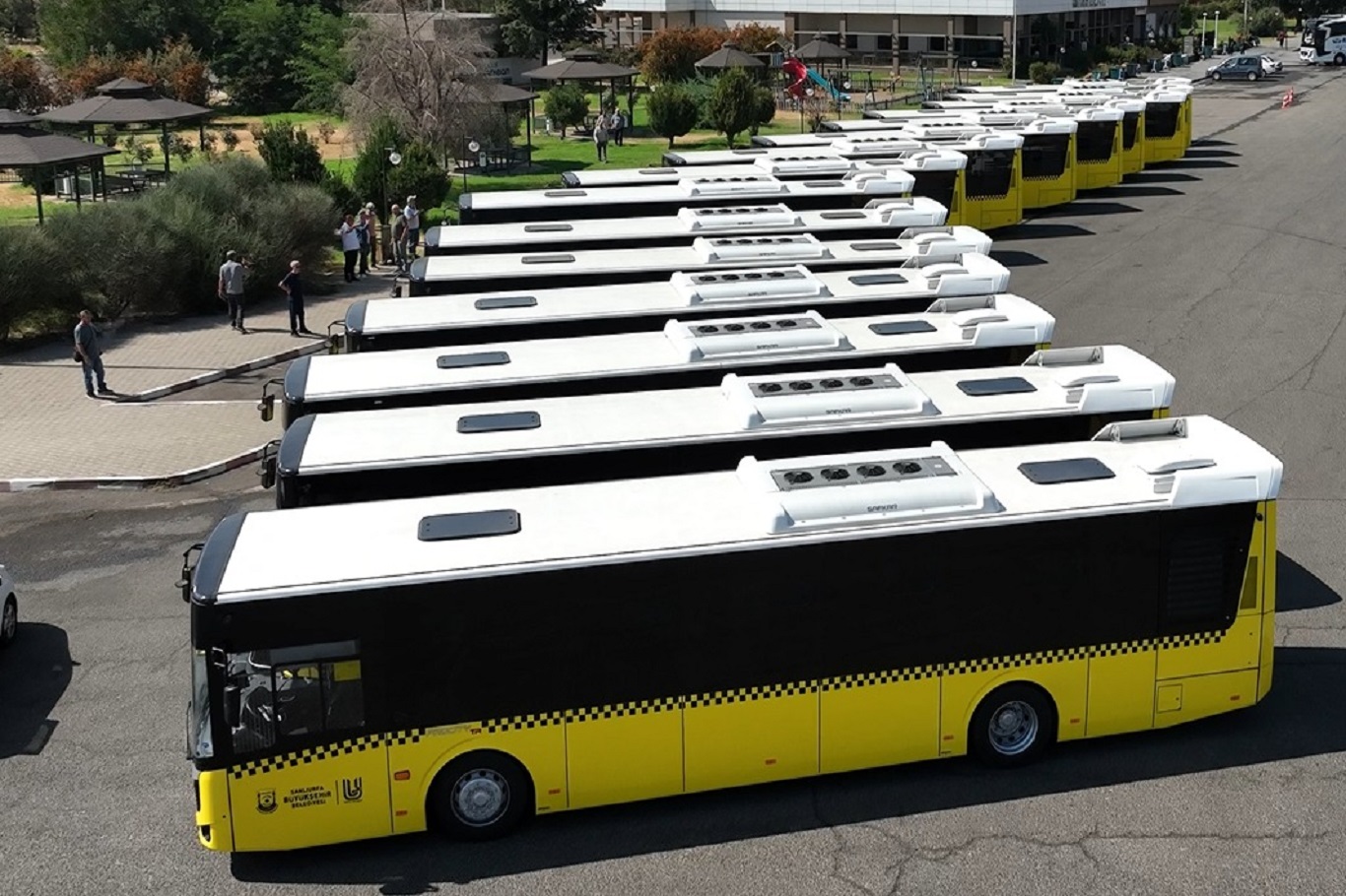 Şanlıurfa'da toplu taşıma filosuna 30 yeni otobüs