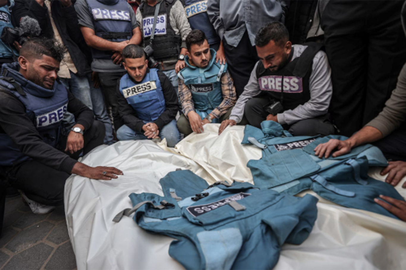 استشهاد 262 صحفياً في العدوان الصهيوني على غزة