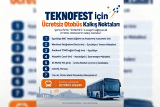 TEKNOFEST Şanlıurfa'da kapılarını açıyor: İşte gün gün etkinlik takvimi