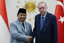 أردوغان يبحث مع سوبينتو تعزيز العلاقات التركية الإندونيسية