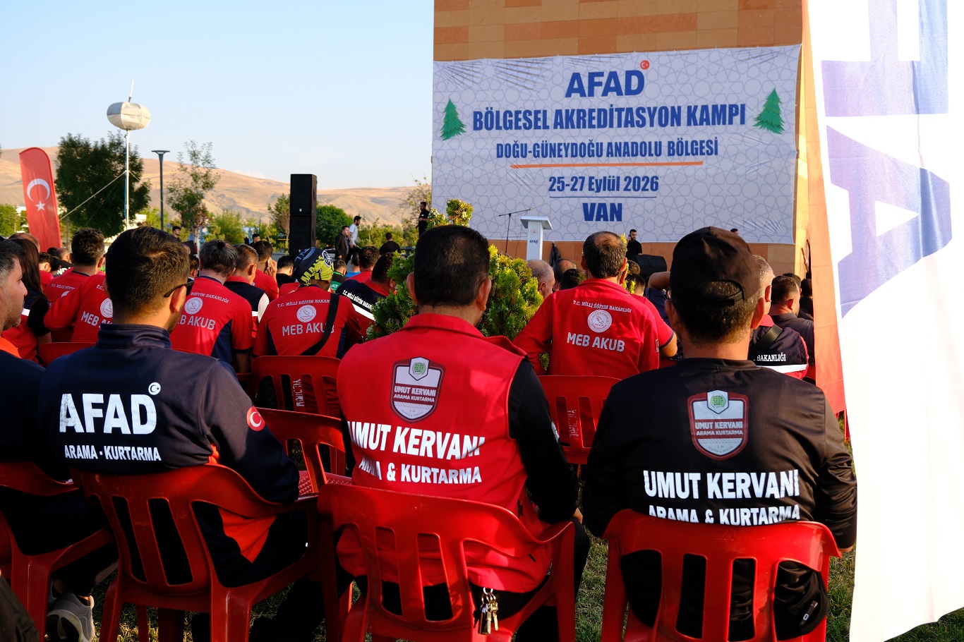 Şanlıurfa Umut Kervanı ekibi AFAD Akreditasyon Kampına katıldı