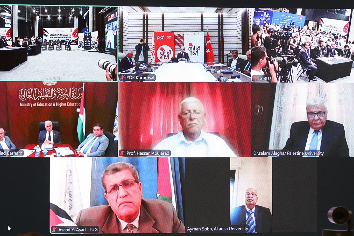 Yükseköğretim Kurulundan Filistin üniversitelerine güçlü dayanışma
