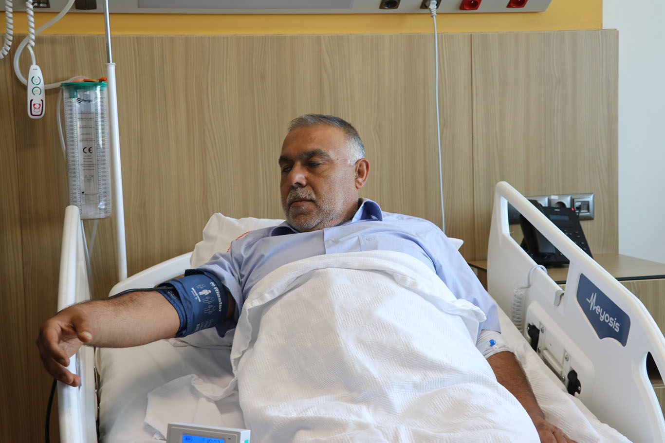 Gaziantep'te kalpteki delik açık ameliyata gerek kalmadan kapatıldı
