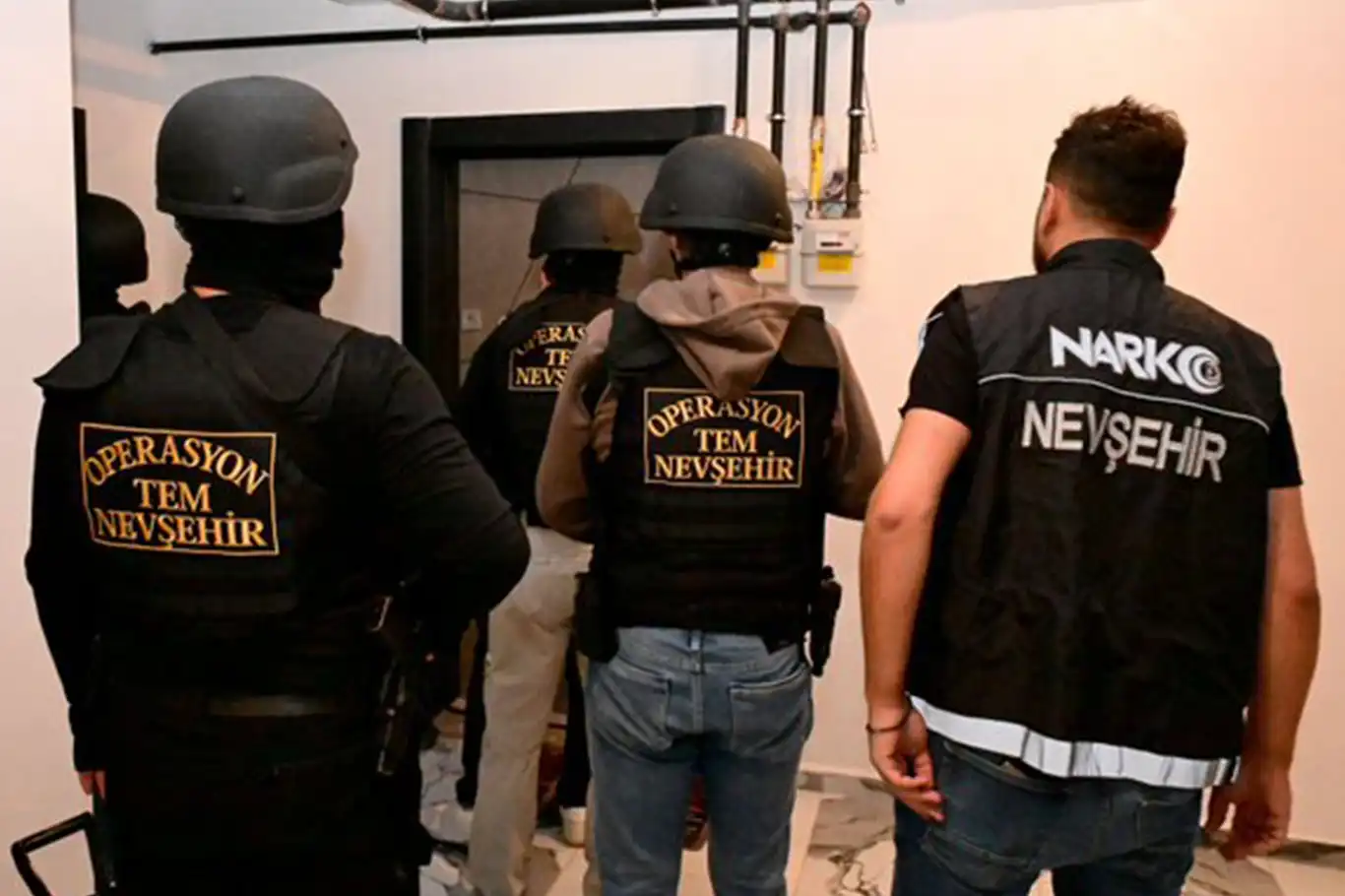 Nevşehir’deki narkotik soruşturmasında 33 şüpheli gözaltına alındı