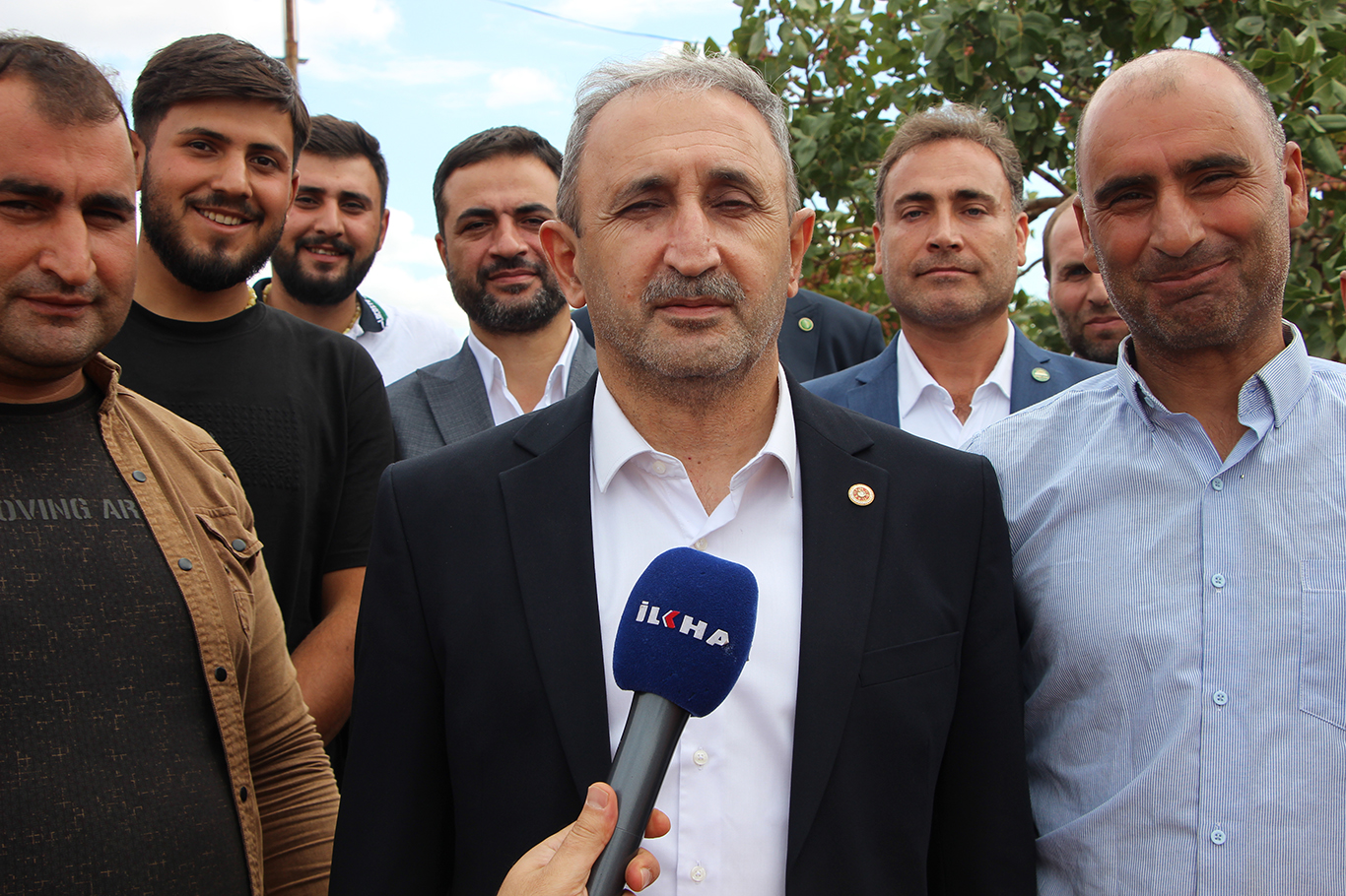 HÜDA PAR'dan fıstık üreticisine destek, Hükûmete çağrı