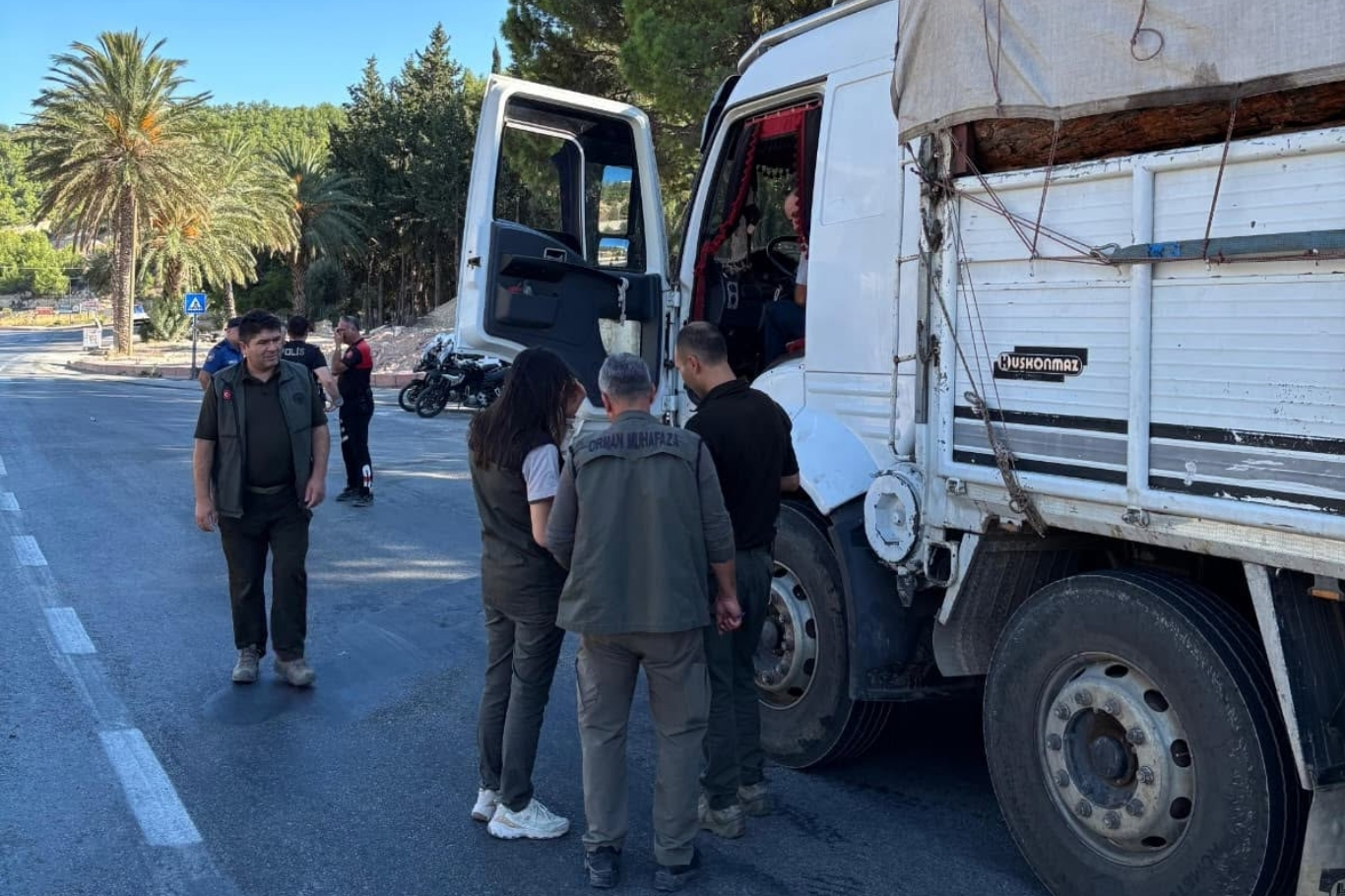 Silifke'de orman suçlarına karşı denetim