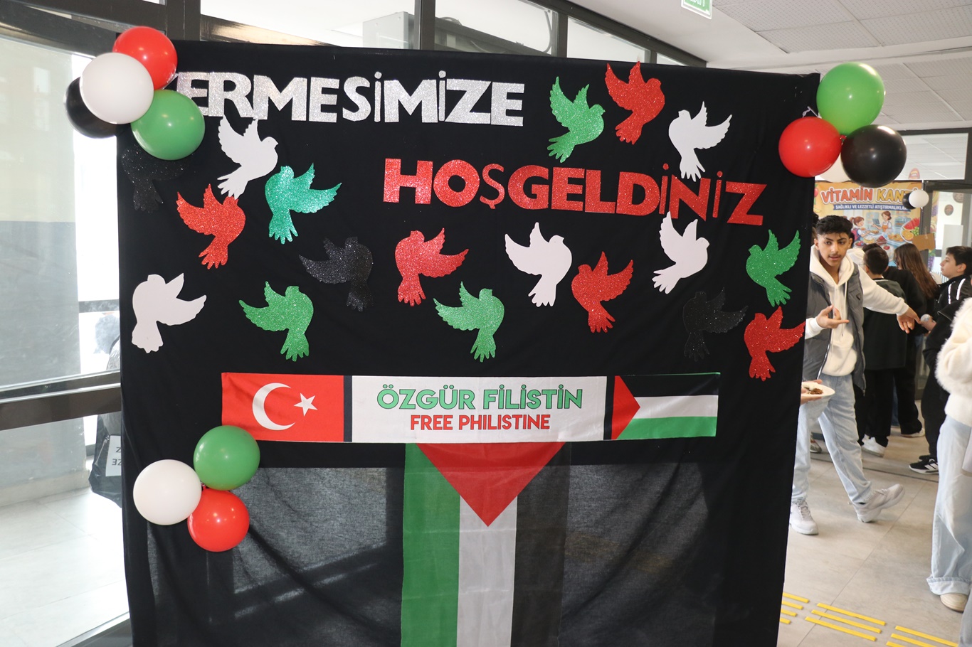 Ankara'da Gazze için öğretmen, öğrenci ve veliler seferber oldu