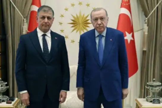 Cumhurbaşkanı Erdoğan, İzmir Büyükşehir Belediye Başkanı Tugay'ı kabul etti