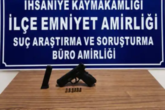 Afyonkarahisar’da düğünde havaya ateş açan şüpheli tutuklandı