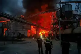 بە فڕۆکەی بێ فڕۆکەوان هێرش کرایە سەر کۆگاکانی نەوت لە ڕووسیا