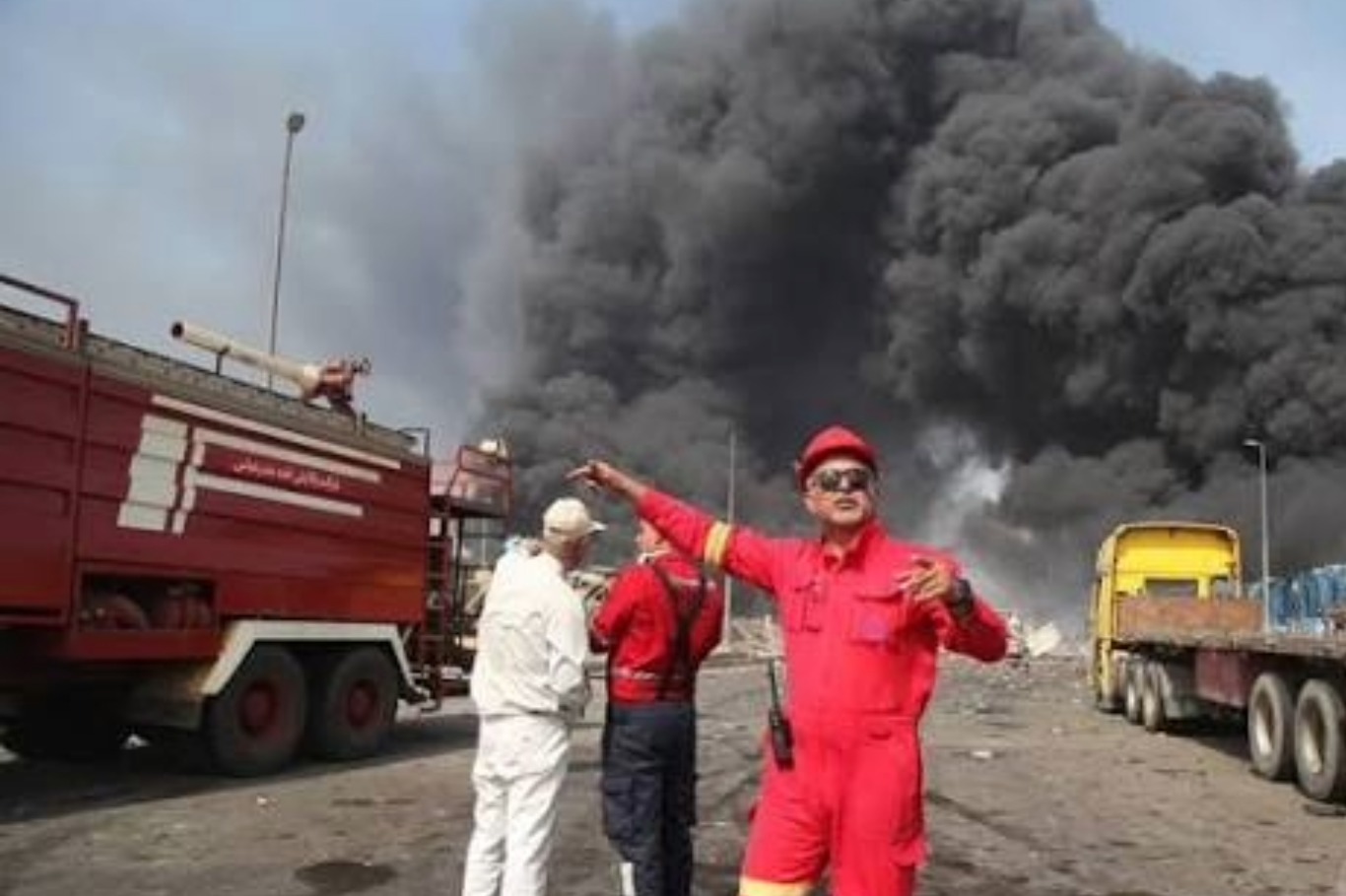 إيران.. مقتل 10 أشخاص في انفجار شاحنة وقود غرب البلاد