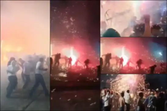 انفجار مواد آتش‌بازی در جشنواره‌ای در مکزیک: ۱۰ کشته و ۶۴ زخمی