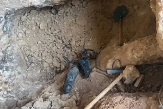 Batman'da mağarada kaçak kazı yapan 4 kişi yakalandı